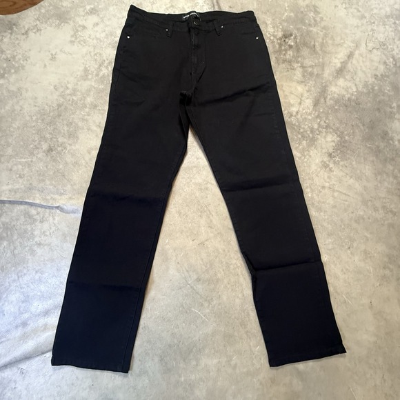 Good‎ Counsel Jeans Mens Size 42W Black Malone Stretch Denim Cotton Blend